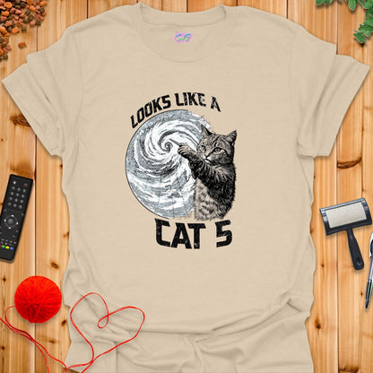 Cat 5 T-Shirt - T-Shirt - TrafTy Shirts