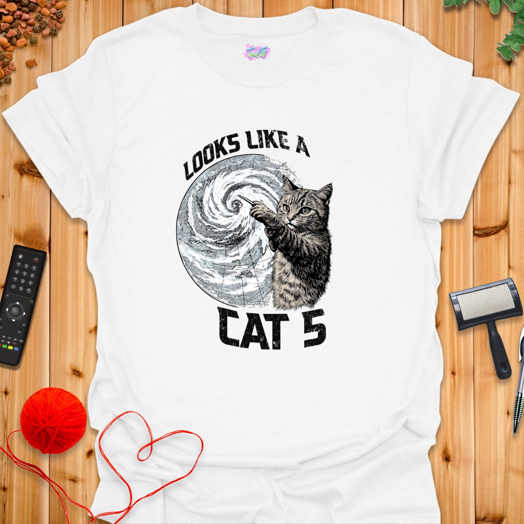 Cat 5 T-Shirt - T-Shirt - TrafTy Shirts