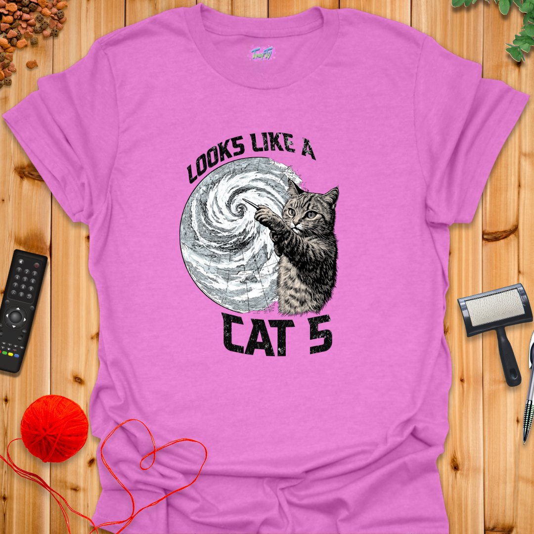 Cat 5 T-Shirt - T-Shirt - TrafTy Shirts