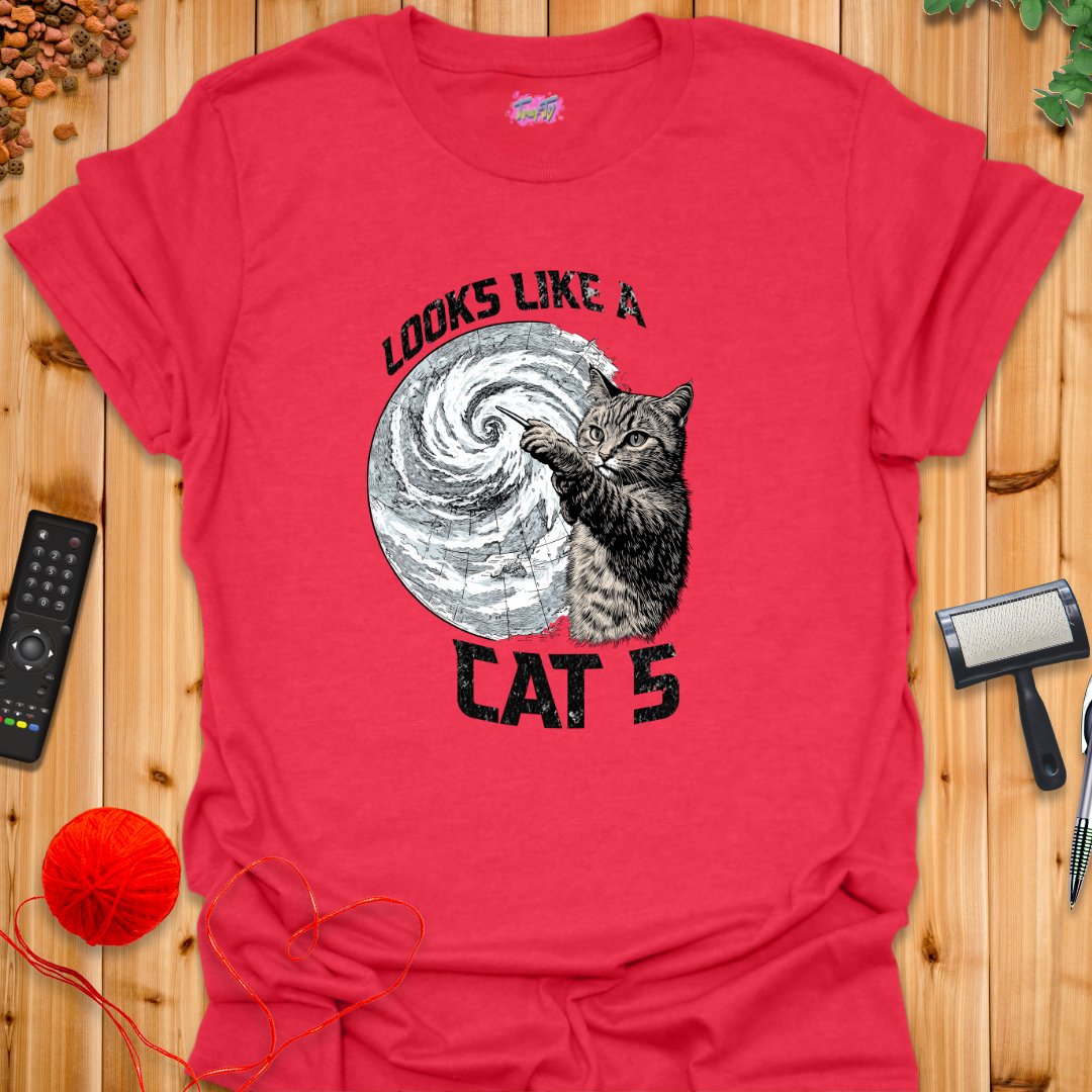 Cat 5 T-Shirt - T-Shirt - TrafTy Shirts