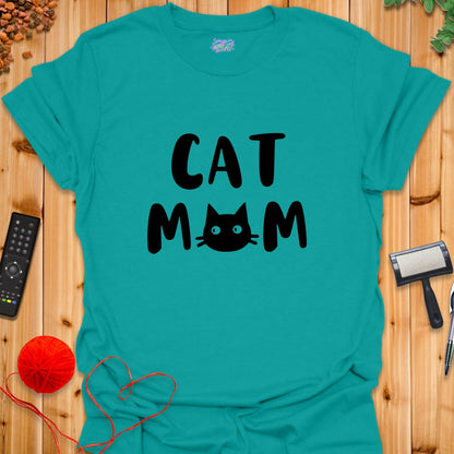 Cat Mom T-Shirt - T-Shirt - TrafTy Shirts