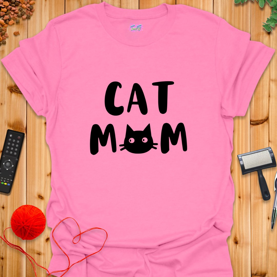 Cat Mom T-Shirt - T-Shirt - TrafTy Shirts