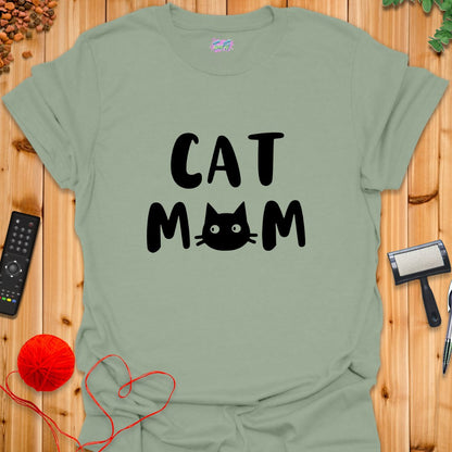 Cat Mom T-Shirt - T-Shirt - TrafTy Shirts