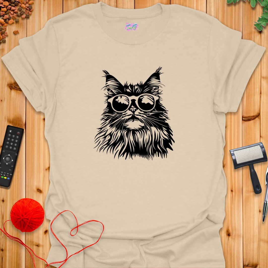 Cool Maine Coon T-Shirt - T-Shirt - TrafTy Shirts