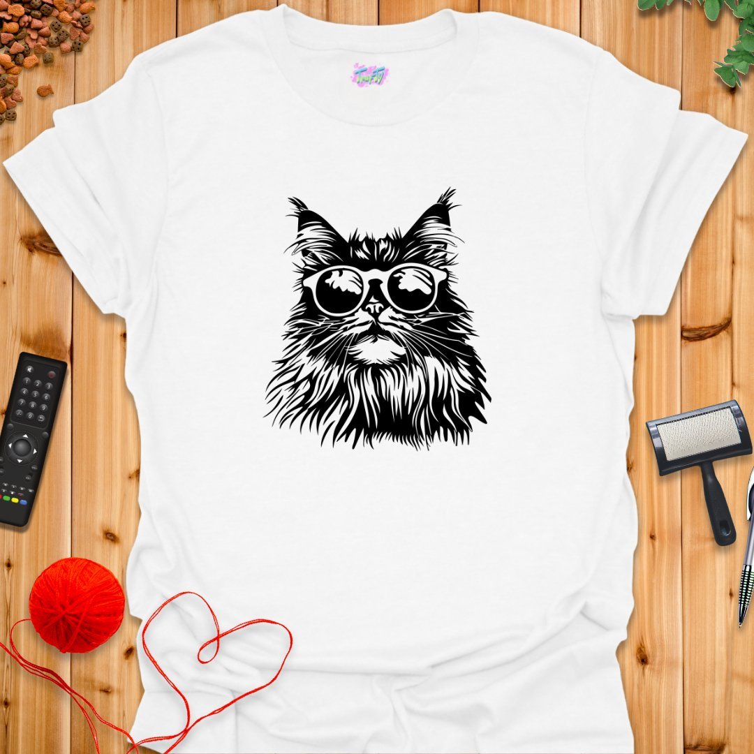 Cool Maine Coon T-Shirt - T-Shirt - TrafTy Shirts