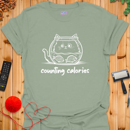 Counting Calories 1 T-Shirt - T-Shirt - TrafTy Shirts