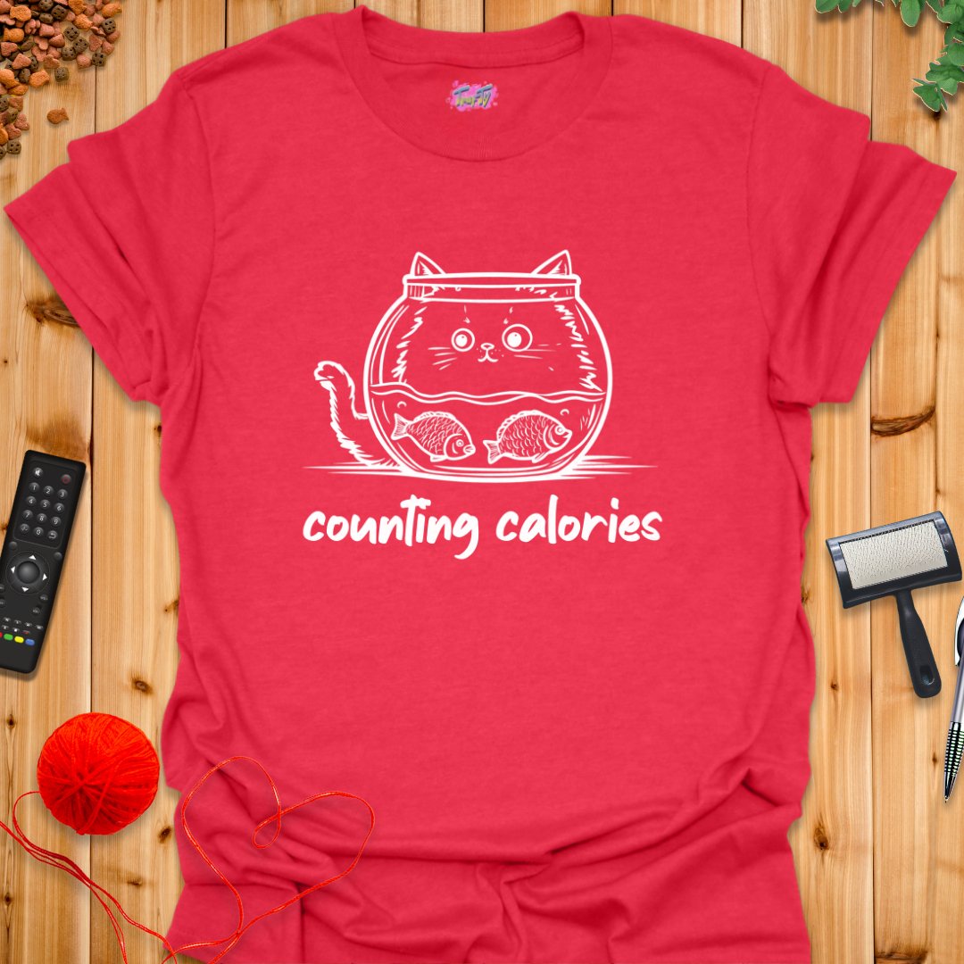 Counting Calories 1 T-Shirt - T-Shirt - TrafTy Shirts