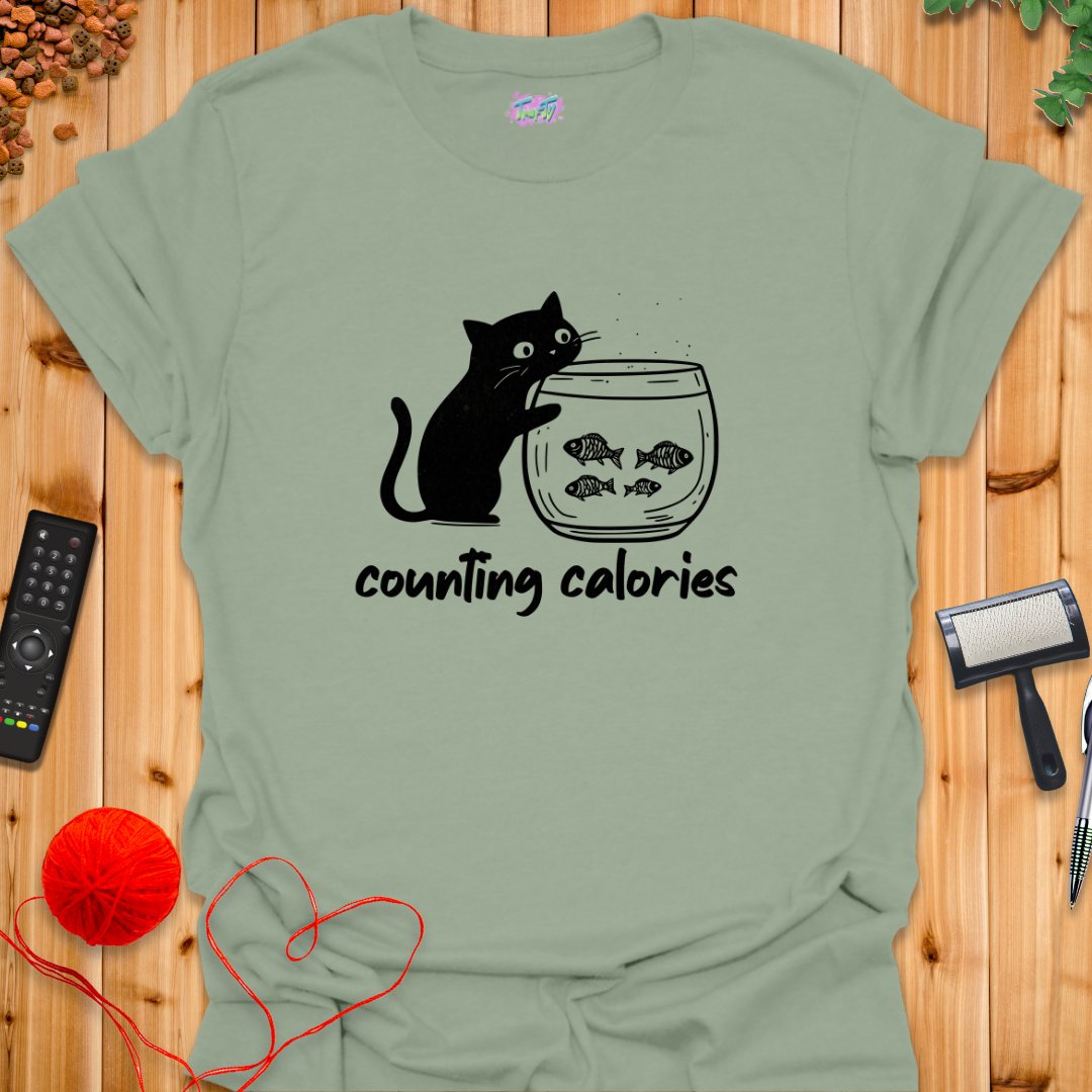 Counting Calories 2 T-Shirt - T-Shirt - TrafTy Shirts