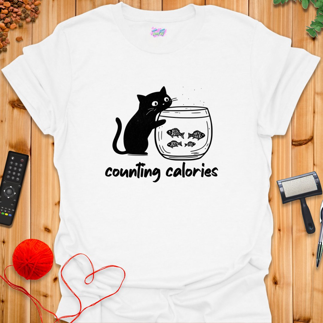 Counting Calories 2 T-Shirt - T-Shirt - TrafTy Shirts