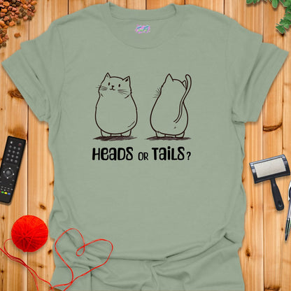 Heads or Tails? T-Shirt - T-Shirt - TrafTy Shirts