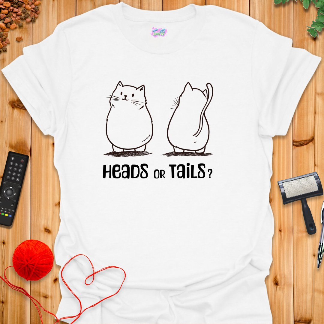 Heads or Tails? T-Shirt - T-Shirt - TrafTy Shirts