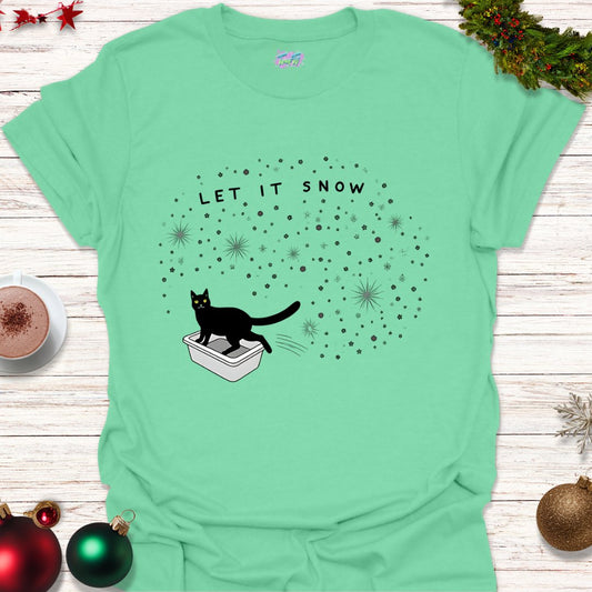 Let It Snow T-Shirt - T-Shirt - TrafTy Shirts