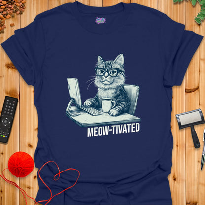 Meow - tivated T-Shirt - T-Shirt - TrafTy Shirts