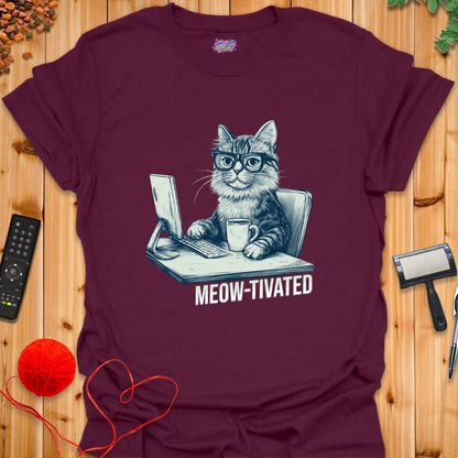 Meow - tivated T-Shirt - T-Shirt - TrafTy Shirts