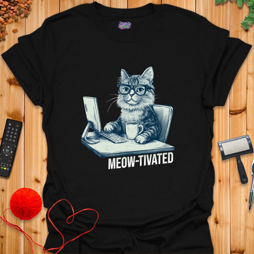 Meow - tivated T-Shirt - T-Shirt - TrafTy Shirts