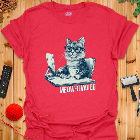 Meow - tivated T-Shirt - T-Shirt - TrafTy Shirts