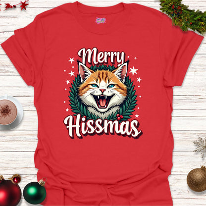 Merry Hissmas T-Shirt - T-Shirt - TrafTy Shirts