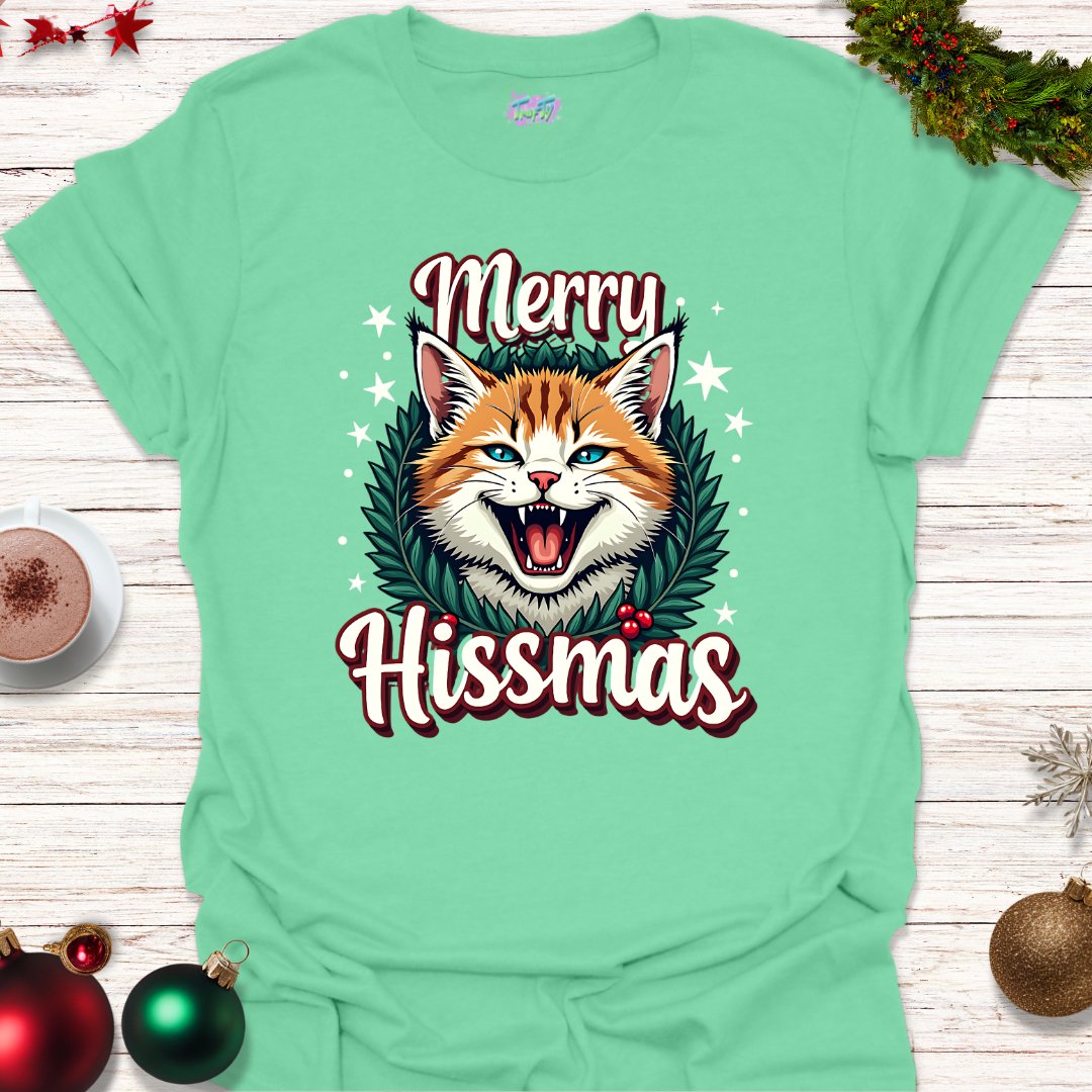 Merry Hissmas T-Shirt - T-Shirt - TrafTy Shirts