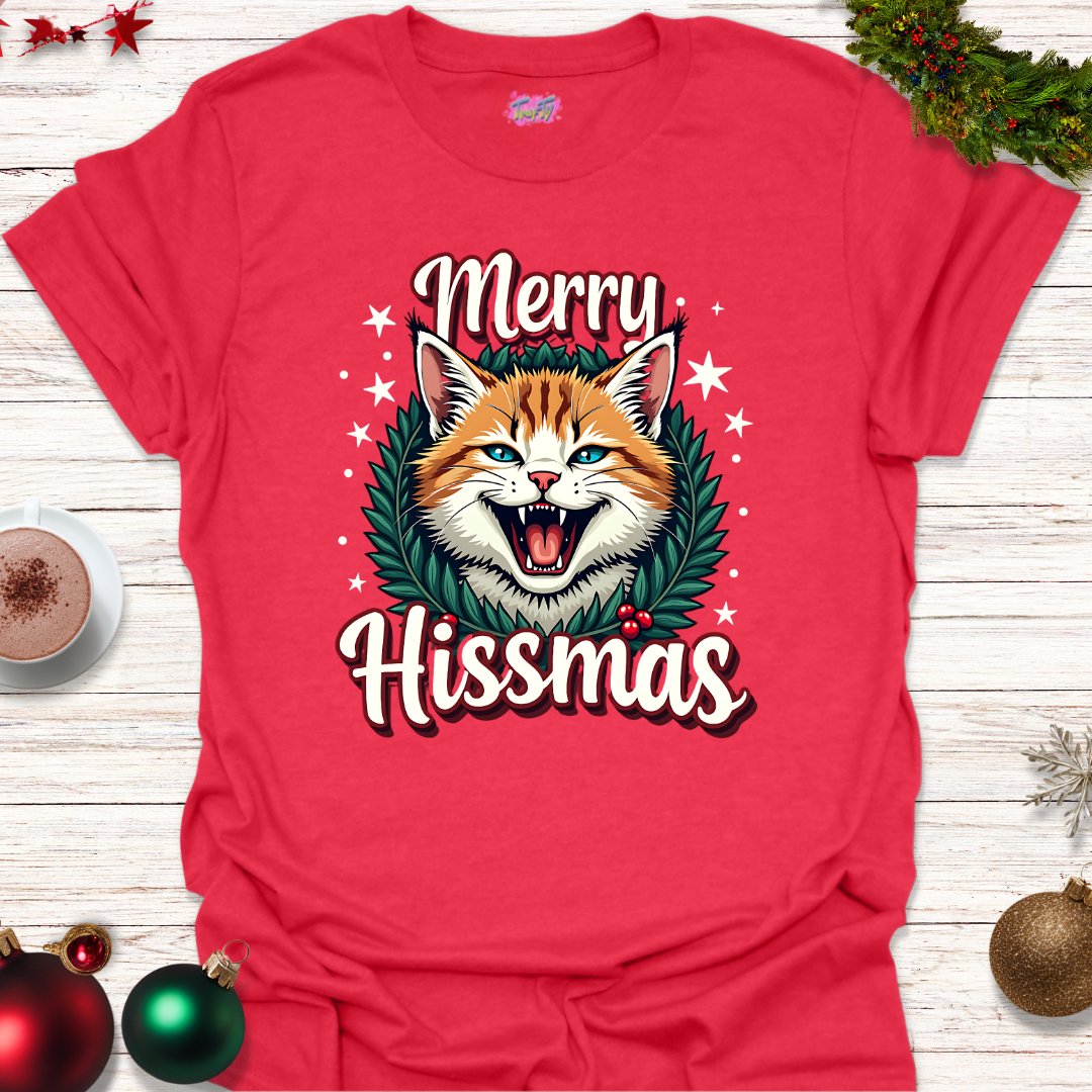 Merry Hissmas T-Shirt - T-Shirt - TrafTy Shirts