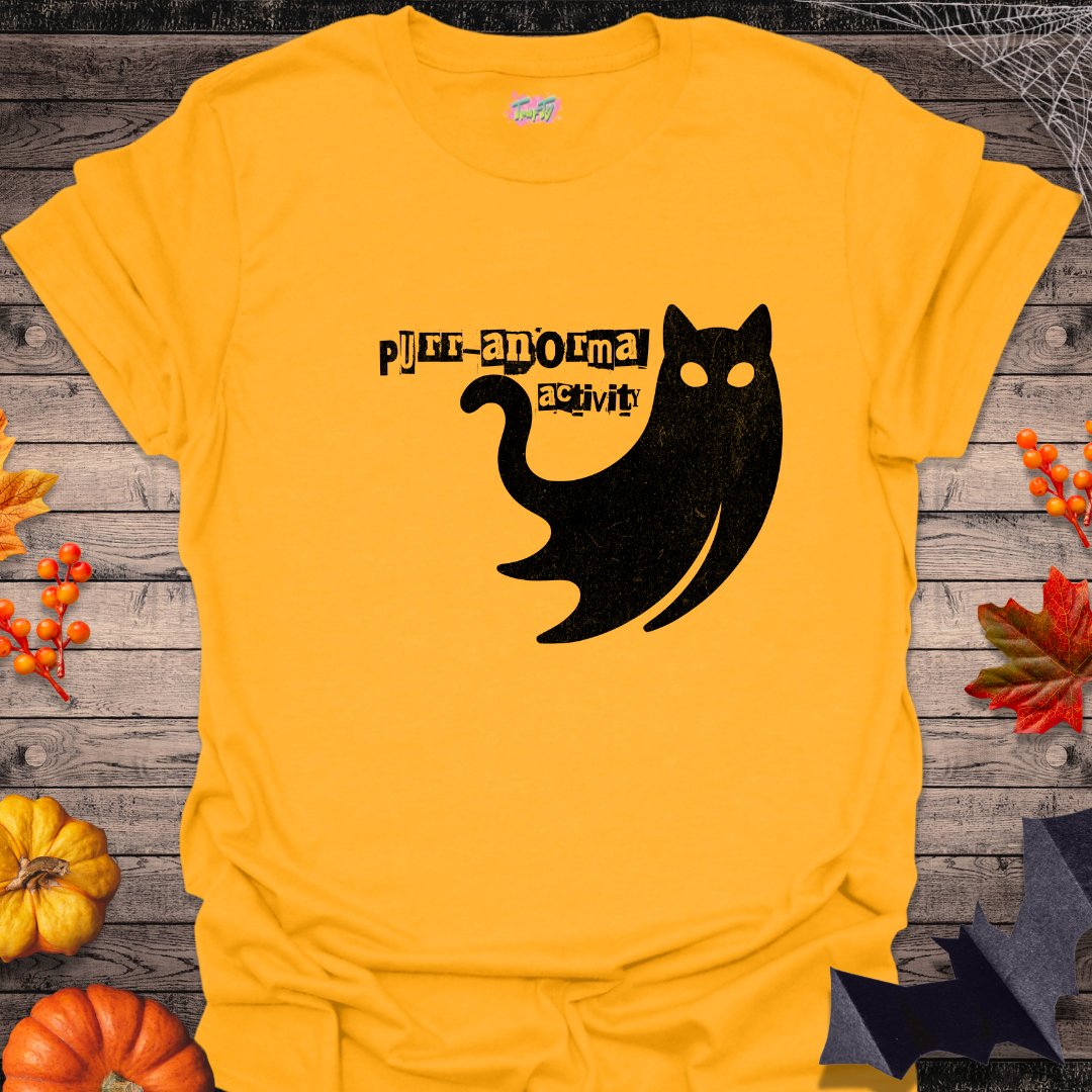 Purr - anormal Activity Fall T-Shirt - T-Shirt - TrafTy Shirts