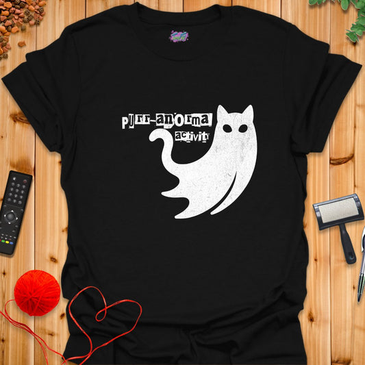 Purr - anormal Activity T-Shirt - T-Shirt - TrafTy Shirts