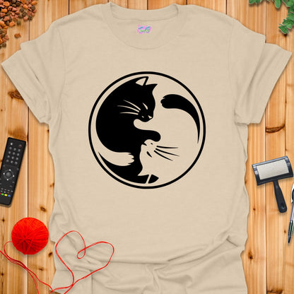 Yin Yang T-Shirt - T-Shirt - TrafTy Shirts